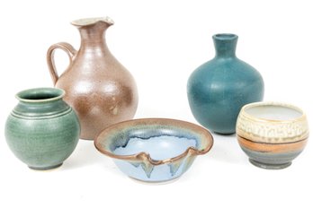 Miscellaneous Stoneware Pottery Collection