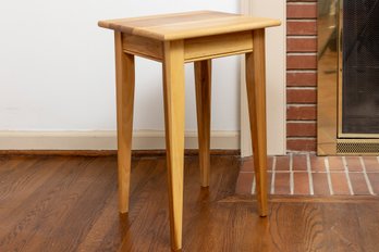 Handmade Cedar Wood Accent Table