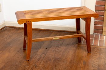 Smith & Hawken Teak Wood Bench