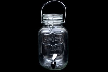 Vintage Yorkshire Glassware Two-Gallon Dispenser