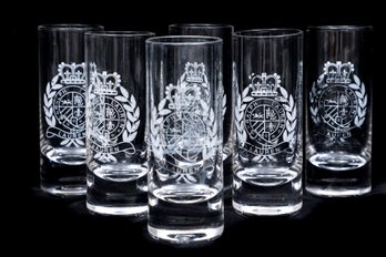 Ralph Lauren Classic Crest Logo Shot Glasses