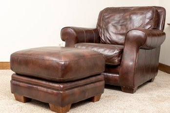 Bowden Leather Club Chair By Lane Furniture