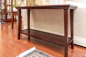 Pottery Barn Expresso Console Table