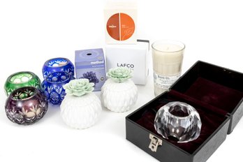 Lot Of New Candles & Votives