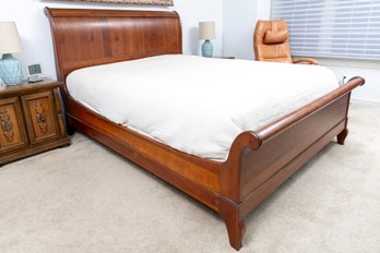 Ethan Allan Queen Sleigh Bed Frame