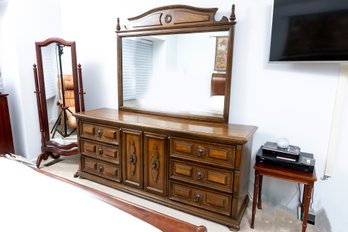 Vintage Western Vanity Dresser