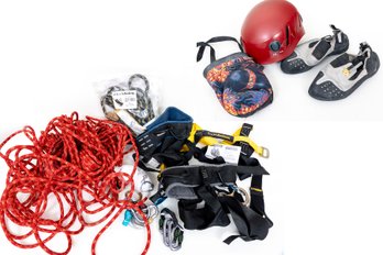 Large Collection Of Rock Climbing Equipment & Accessories