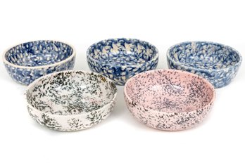 Mixed Stoneware Pottery Bowls