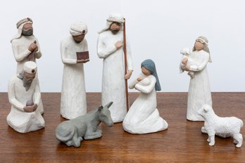 Willow Tree Wood Carved Nativity Set