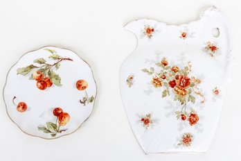 Floral Plate Decor