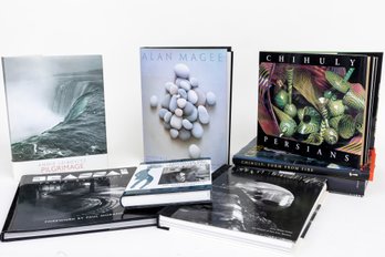 Art Glass, Art & Photography Books (Set Of 8)