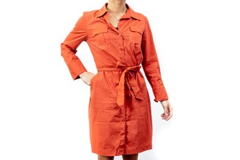 Banana Republic Button Down Shirt Dress Size 4