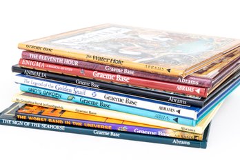 Graeme Base Books (Set Of 9)