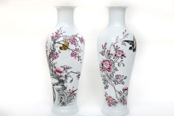 Chinese Porcelain Tall Vases