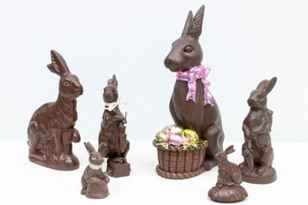 Collection Of Easter Chocolate Bunnies