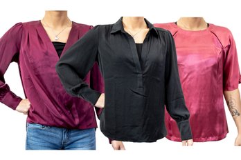 Three Banana Republic Blouses New Size