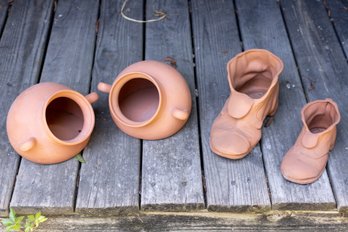 Decorative Outdoor Clay Pots