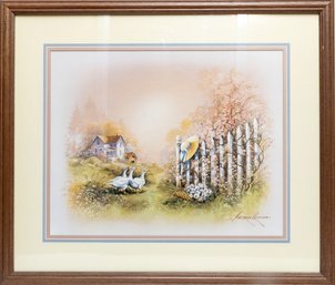 Andres Orpinas Framed Landscape Print