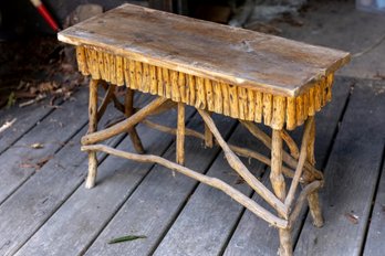 Handmade Wood Bench