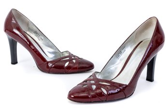 Calvin Klein Oxblood Heels Size 6.5