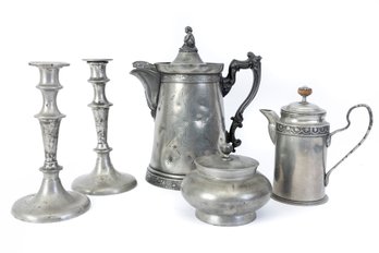 Victorian Style Pewter Collection