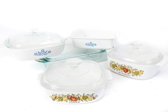 Pyrex & Vintage Corningware Dishes