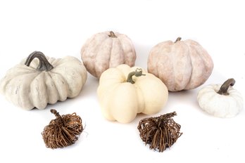 Collection Of Decorative Pumpkins