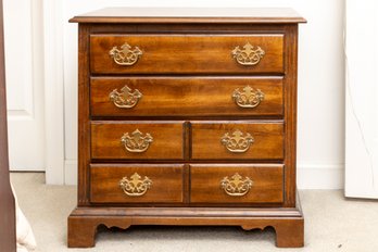 Vintage Chippendale-Style Four Drawer Chest