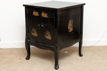 Chinoiserie Cabinet Side Table