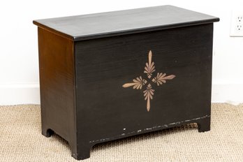 Wood Storage Trunk