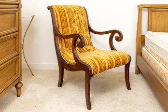 Antique French Neoclassical Fauteuil Armchair