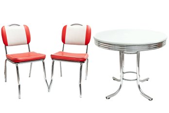 Retro Style Chairs & Dining Table