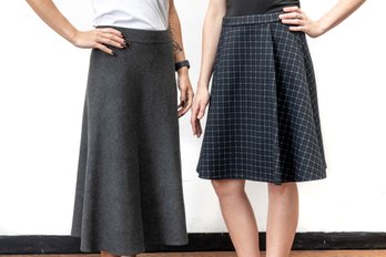 Two Max Studio Skirts Size S