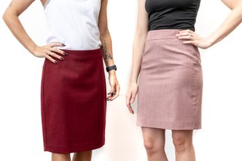 Two J. Crew Pencil Skirts