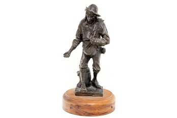 'The Sower' Bronze Sculpture