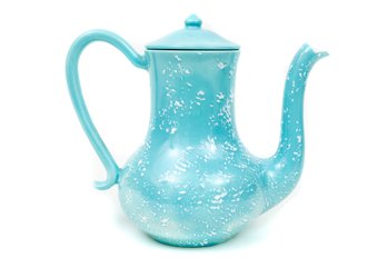 Independent Art Pottery Turquoise Teapot