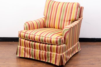 Striped Satin Chair