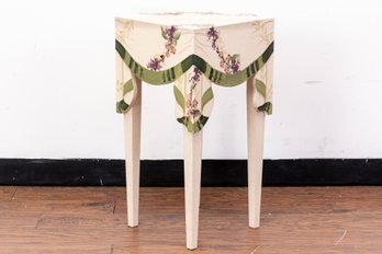 French Floral Plant Stand