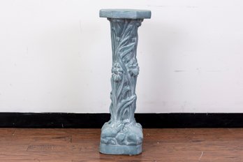 French Carved MGO Pedestal