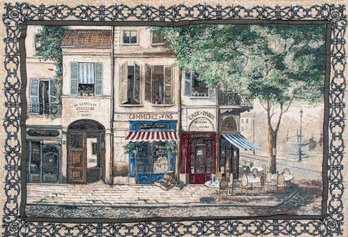 Rue De Paris European Tapestry