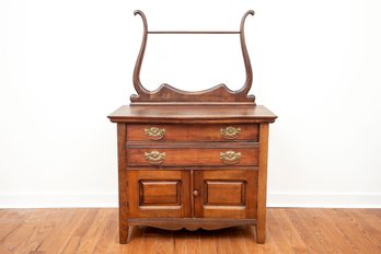 Late 19th Century Mohogany Washstand