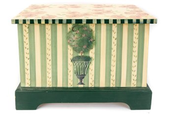 Decorative Floral Storage Chest