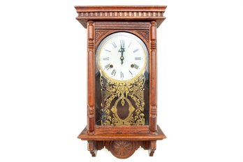 Unmarked Antique Wall Clock