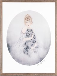 Persian Cat By Louis Icart Print