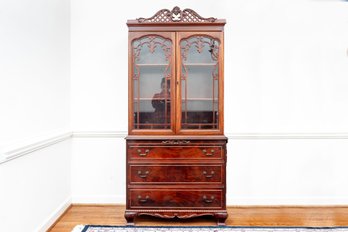 Antique Georgian Mohogany China Cabinet