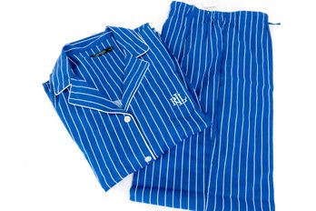 New Lauren Ralph Lauren Pin Striped PJs Size XL