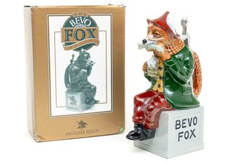 Vintage 1991 Bevo Fox Anheuser-Busch Budweiser Stein