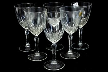 Set Of Luminarc Crystal Wine Goblets