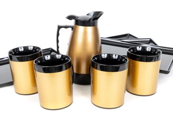 Mid-Century Thermo Serv Insulated Coffee Set