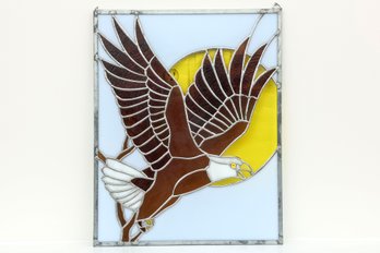 Americana Stained Glass Eagle Art